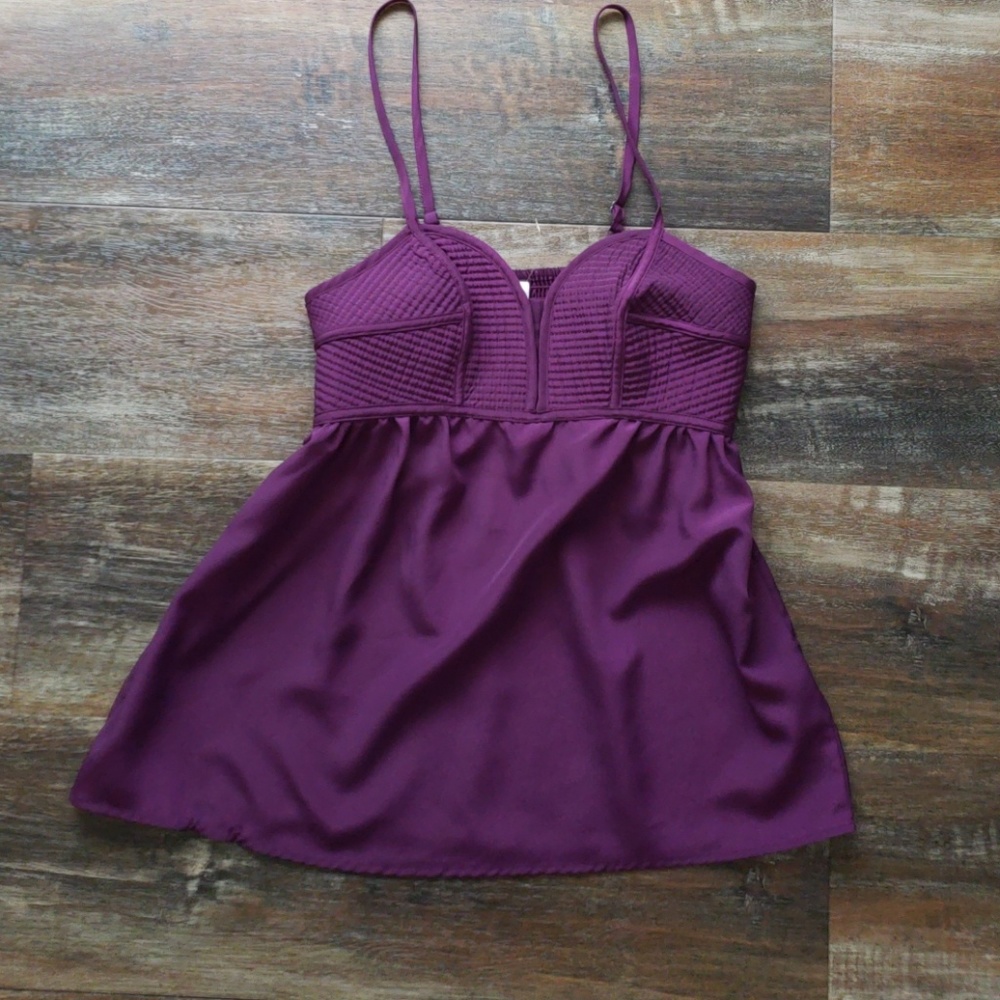 Purple tank top